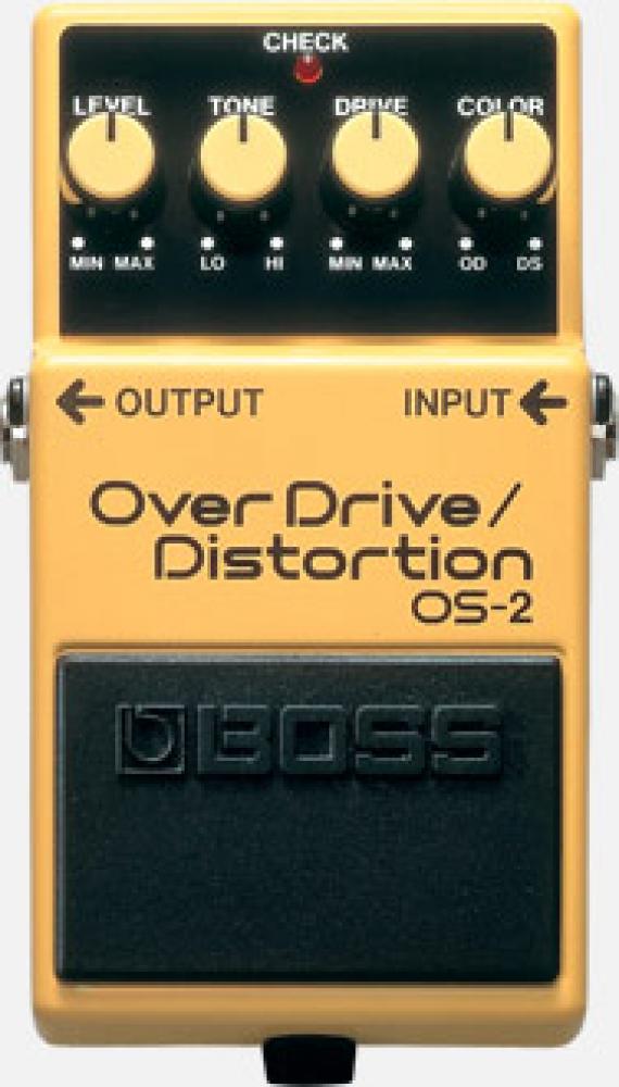 Boss OS-2 Overdrive/Distortion pedaali