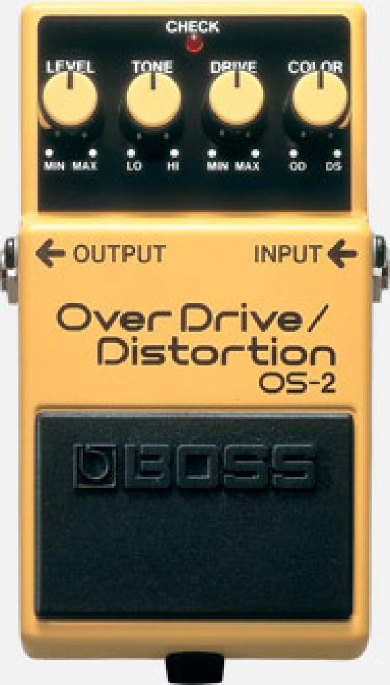 Boss OS-2 Overdrive/Distortion pedaali Boss OS-2 Overdrive/Distortion pedaali