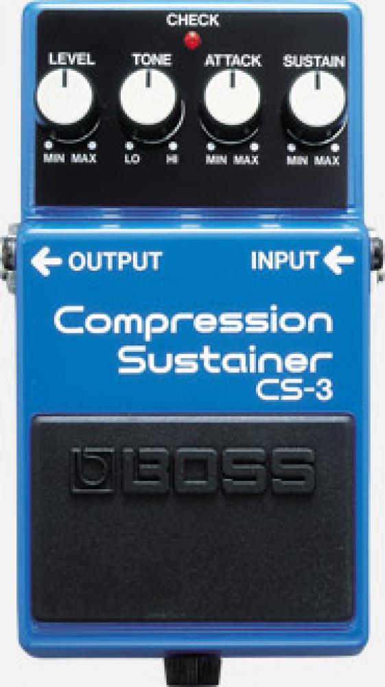 BOSS CS-3 Compressor Sustainer pedaali BOSS CS-3 Compressor Sustainer pedaali