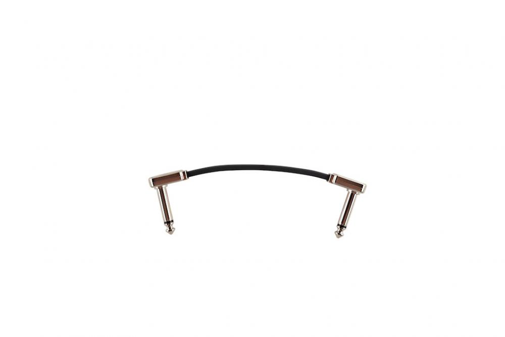 Ernie Ball EB-6225 Flat Ribbon Patch Cable 7.5cm kaapeli, musta Ernie Ball EB-6225 Flat Ribbon Patch Cable 7.5cm kaapeli, musta