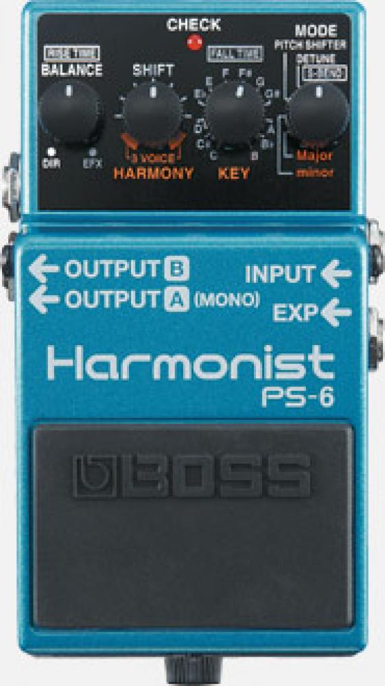 Boss PS-6 EXP Harmonist Kitarapedaali