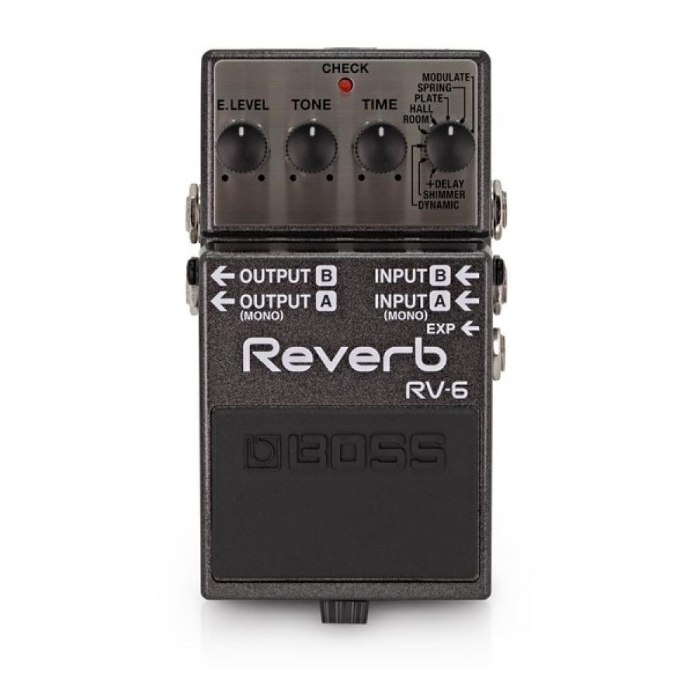Boss RV-6 reverb-pedaali Boss RV-6 reverb-pedaali
