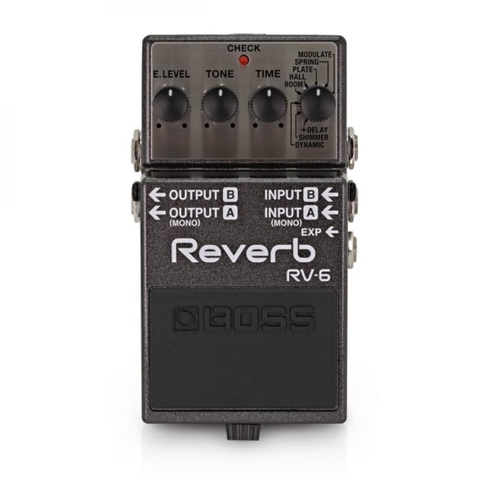 Boss RV-6 reverb-pedaali