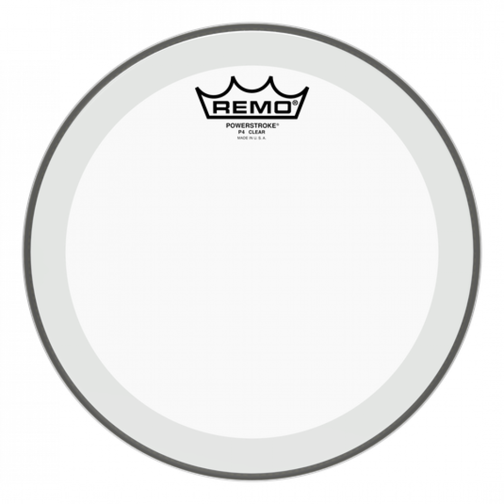 REMO 10" POWERSTROKE 4 KIRKAS, rumpukalvo REMO 10" POWERSTROKE 4 KIRKAS, rumpukalvo