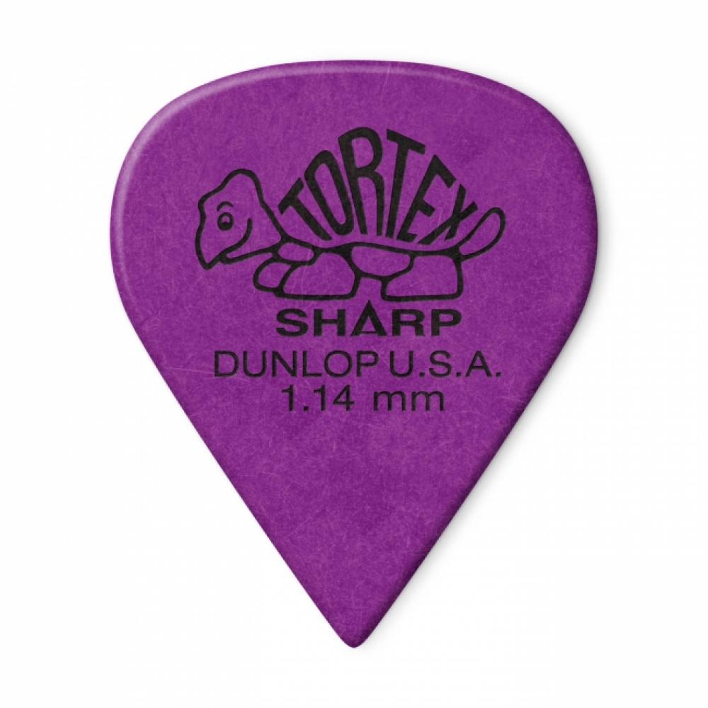 Dunlop Tortex Sharp plektra, 1.14 mm Dunlop Tortex Sharp plektra, 1.14 mm