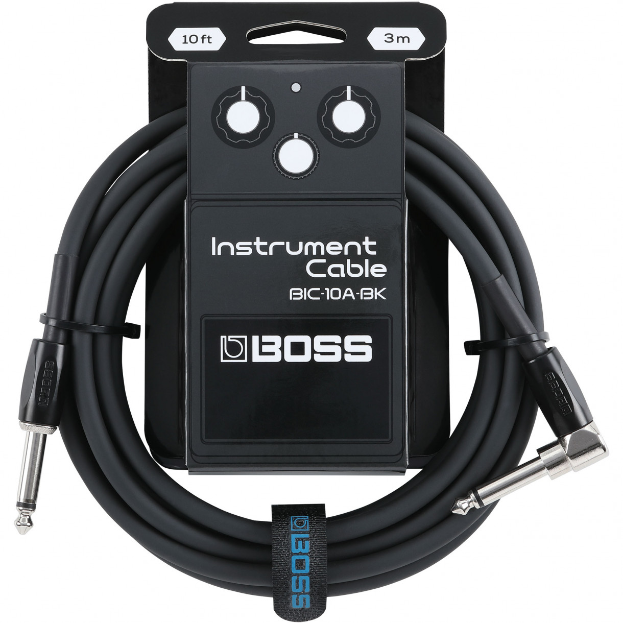 Boss BIC-10A Black instrumenttikaapeli 3 m Boss BIC-10A Black instrumenttikaapeli 3 m
