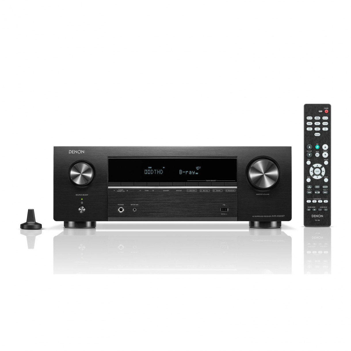 Denon AVR-X580BT 5.2 8K AV-viritinvahvistin Denon AVR-X580BT 5.2 8K AV-viritinvahvistin