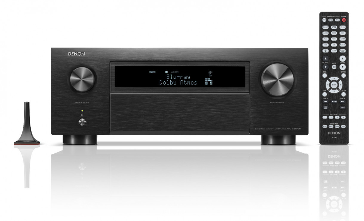 Denon AVC-X6800H 11.2 AV-vahvistin, musta Denon AVC-X6800H 11.2 AV-vahvistin, musta