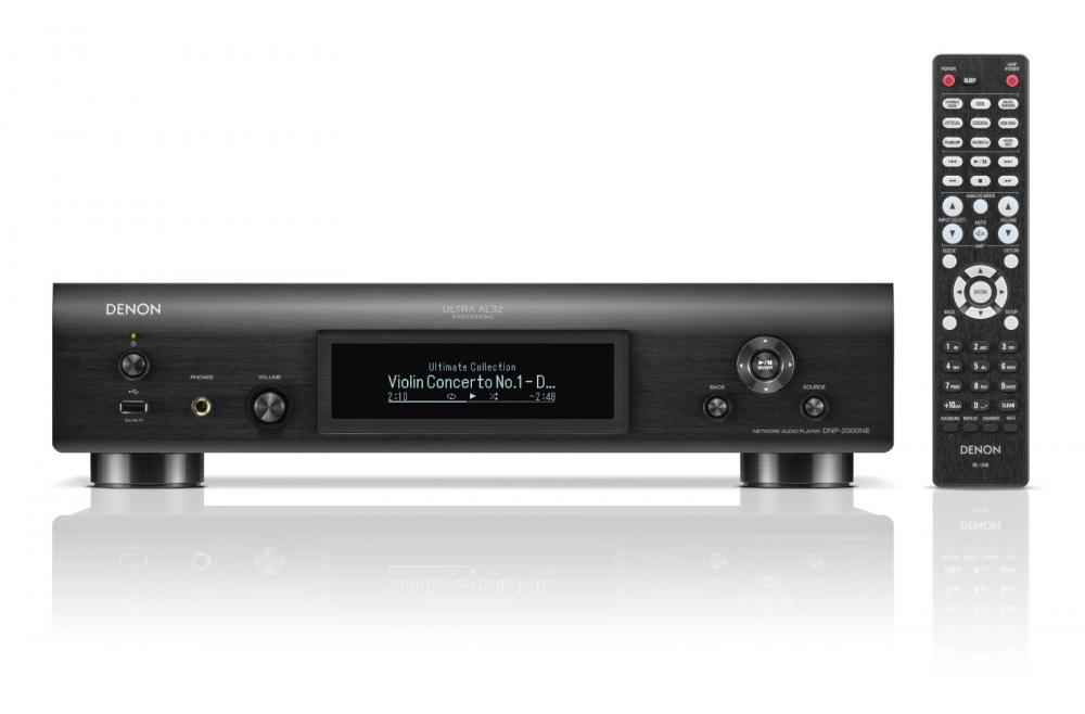 Denon DNP-2000NE verkkosoitin / DAC, musta Denon DNP-2000NE verkkosoitin / DAC, musta