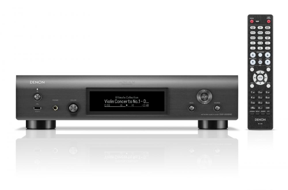 Denon DNP-2000NE verkkosoitin / DAC, grafiitti Denon DNP-2000NE verkkosoitin / DAC, grafiitti