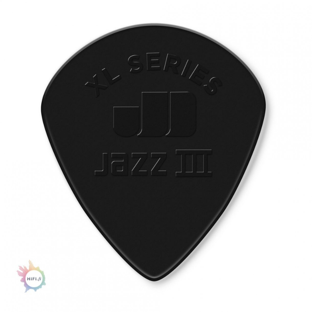 Dunlop JAZZ III XL Stiffo plektra, musta, 1 kpl Dunlop JAZZ III XL Stiffo plektra, musta, 1 kpl