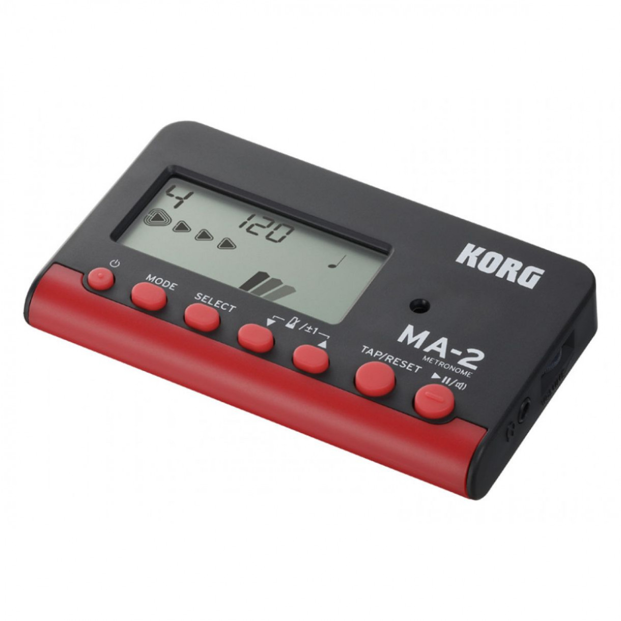 Korg MA-2 metronomi, punainen/musta Korg MA-2 metronomi, punainen/musta