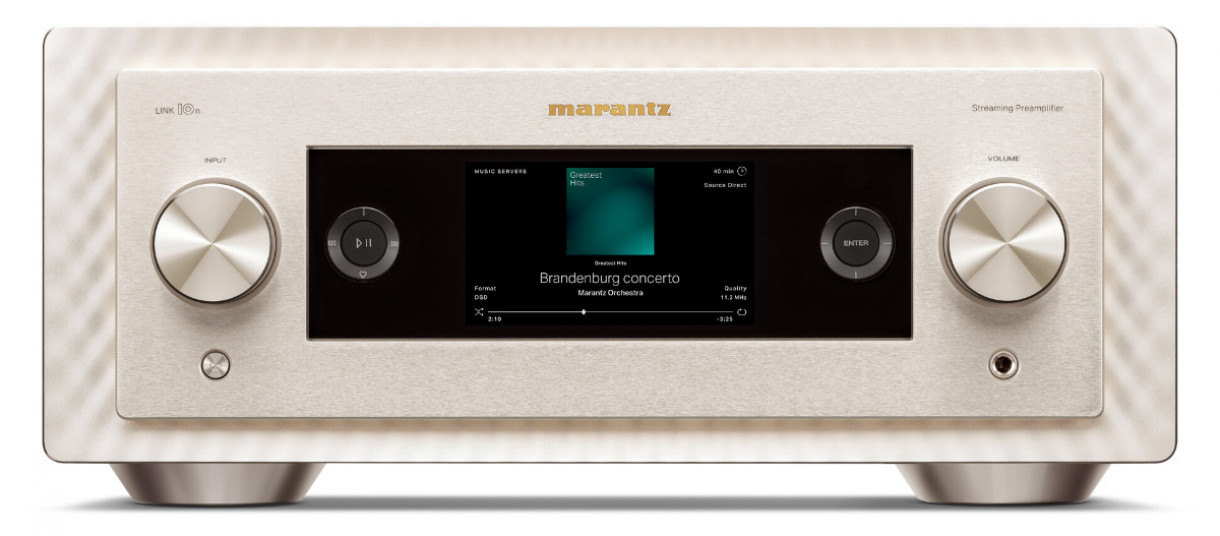 Marantz LINK 10 verkkosoitin / DAC, hopea kulta Marantz LINK 10 verkkosoitin / DAC, hopea kulta