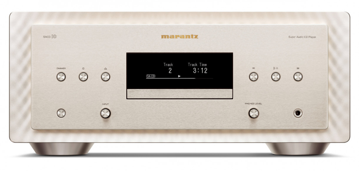 Marantz SACD-10 SACD-soitin, hopea kulta Marantz SACD-10 SACD-soitin, hopea kulta