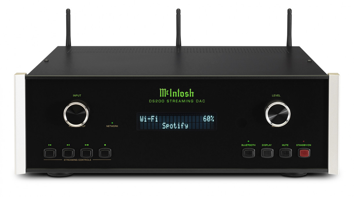 McIntosh DS200 striimaava DA-muunnin McIntosh DS200 striimaava DA-muunnin