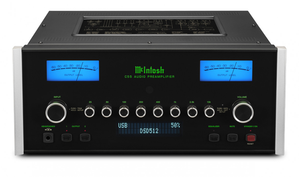 McIntosh C55 esivahvistin McIntosh C55 esivahvistin