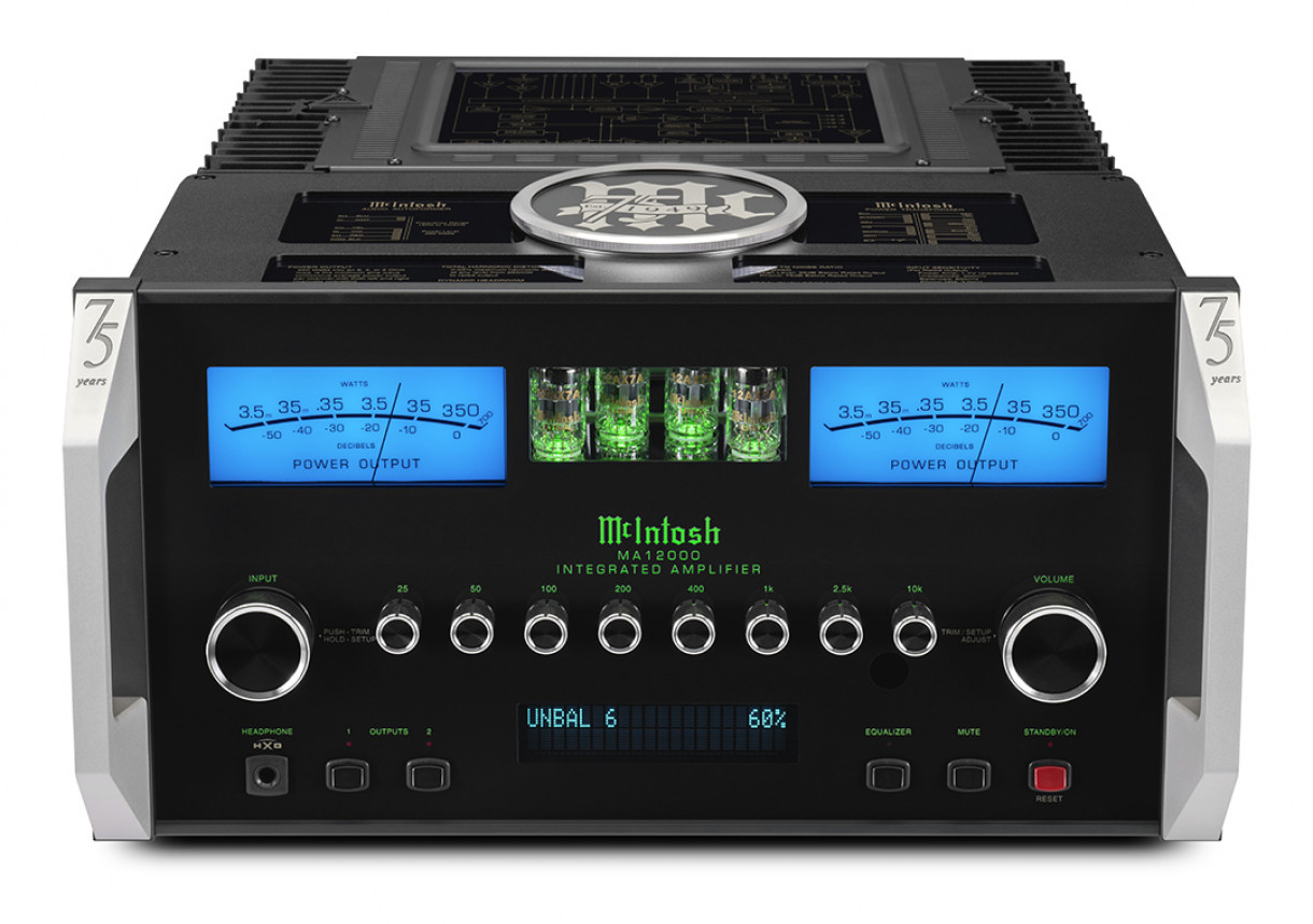 McIntosh MA12000 Anniversary Edition integroitu 2x350W hybridivahvistin