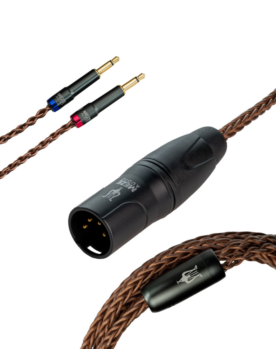 Meze Audio Mono 3.5mm to 4pin XLR Copper PCUHD Premium Cable, 2.5m