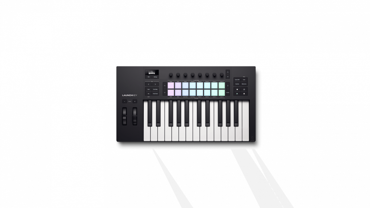 Novation Launchkey Mini 25 MK4 midi-koskettimisto 