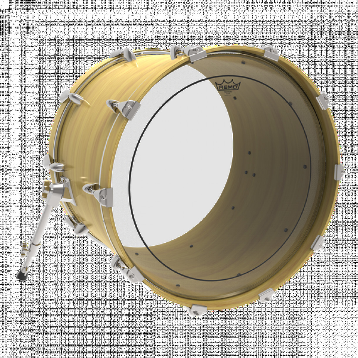 Remo 22" Pinstripe Clear Bass rumpukalvo Remo 22" Pinstripe Clear Bass rumpukalvo
