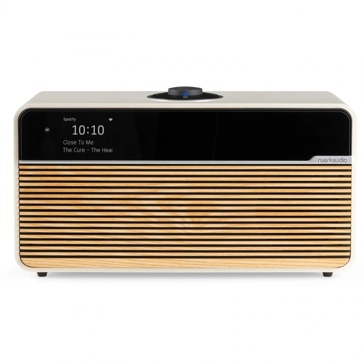 Ruark Audio R2MK4 pöytäradio, vaalea kerma