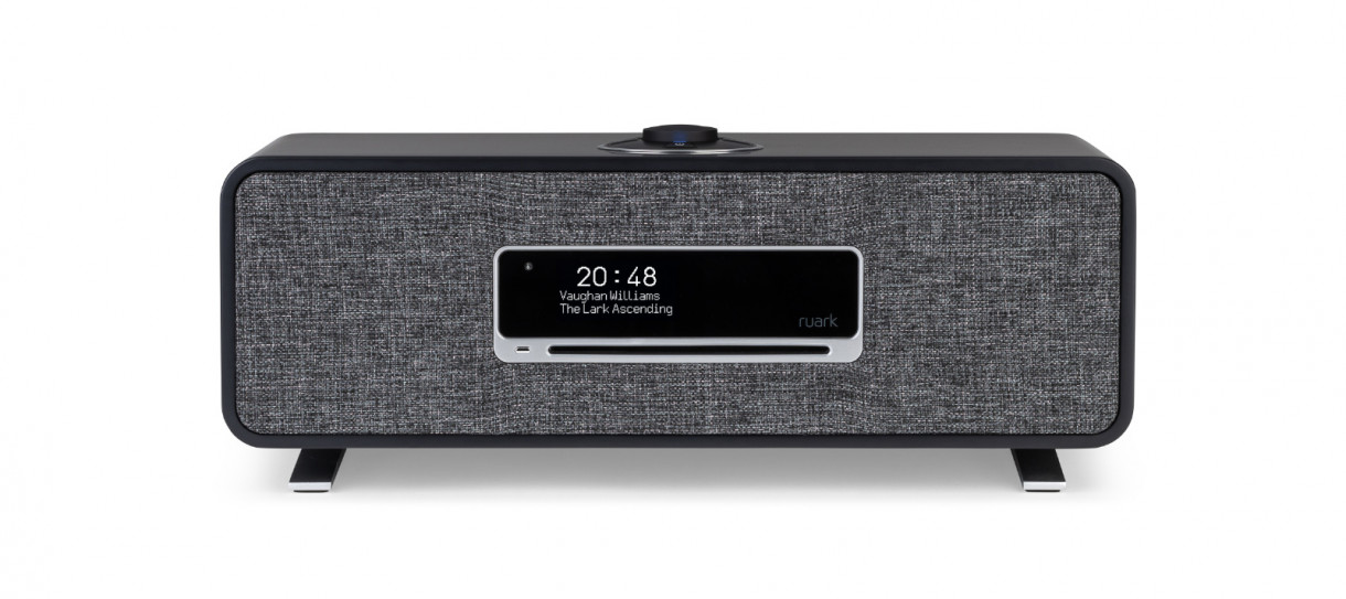 Ruark Audio R3S musiikkijärjestelmä, hiilenmusta