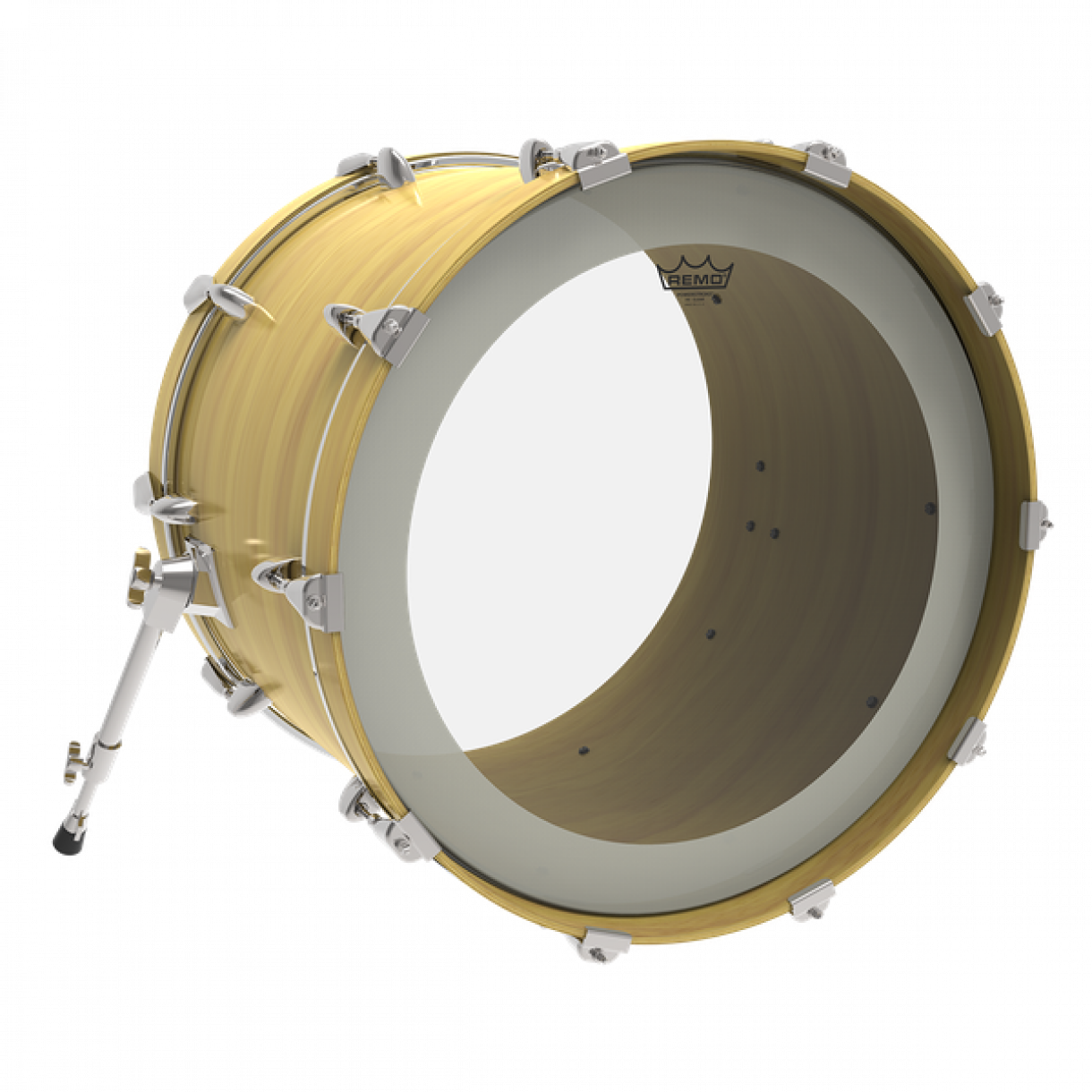 Remo 22" Powerstroke 4 Clear Bass Rumpukalvo