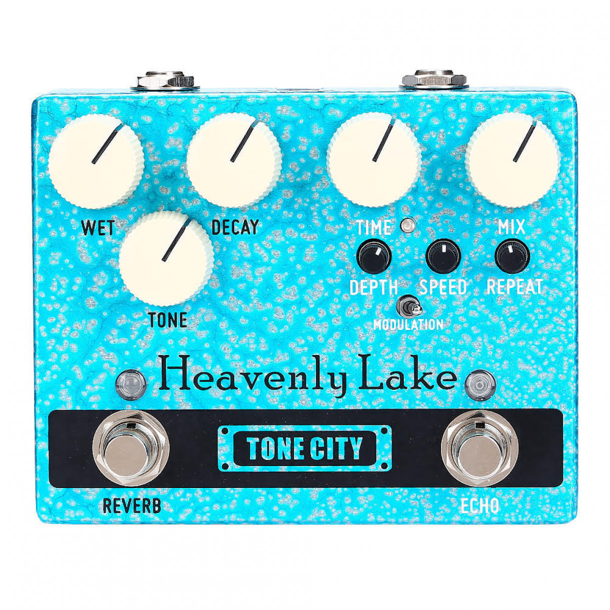Käytetty Tone City Heavenly Lake Reverb- Echo pedaali