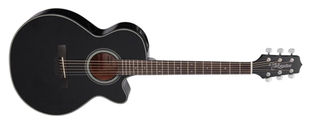 Takamine GF15CE-BLK, elektroakustinen teräskielinen kitara 