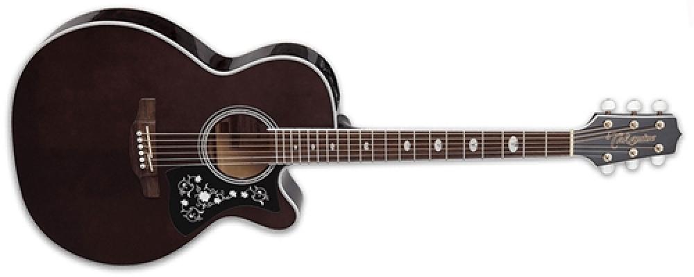 Takamine GN75CE Transparent Black, elektroakustinen teräskielinen kitara Takamine GN75CE Transparent Black, elektroakustinen teräskielinen kitara