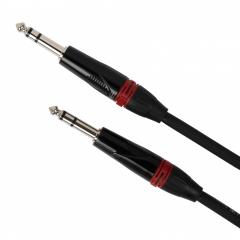 Pulse 3 m stereosignaalikaapeli, 6,3 mm stereo – 6,3 mm stereo