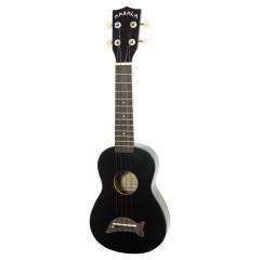 Makala Dolphin sopraano-ukulele, hiilenmusta Makala Dolphin sopraano-ukulele, hiilenmusta