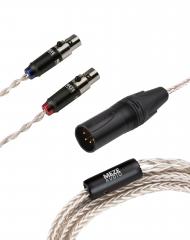 Meze Audio Empyrean and Elite Silver Plated PCUHD upgrade cable Balanced 4pin XLR - 2,5m
