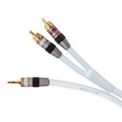 Supra Biline RCA-3,5mm miniplug, 2m sininen Supra Biline RCA-3,5mm miniplug, 2m sininen