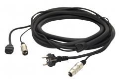 PROEL PH080LU05 Schuko+XLR-signaalikaapeli, 5m PROEL PH080LU05 Schuko+XLR-signaalikaapeli, 5m