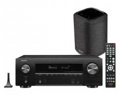Denon monihuonepaketti AVR-X1600H + Home 150 kaiutin, musta Denon monihuonepaketti AVR-X1600H + Home 150 kaiutin, musta