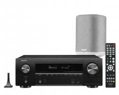 Denon monihuonepaketti AVRX1600H + Home 150 kaiutin, valkoinen Denon monihuonepaketti AVRX1600H + Home 150 kaiutin, valkoinen