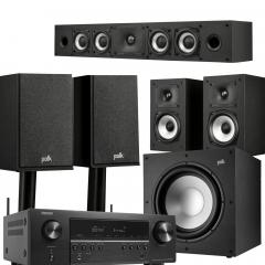 Kotiteatteripaketti Denon AVR-S660H + Polk Monitor XT 5.1 kaiutinsarja, small Kotiteatteripaketti Denon AVR-S660H + Polk Monitor XT 5.1 kaiutinsarja, small