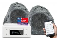 Puutarhan äänentoistopaketti Denon RCD-N10 + Q Acoustics QI65LW Puutarhan äänentoistopaketti Denon RCD-N10 + Q Acoustics QI65LW