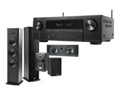 Kotiteatteripaketti Denon AVR-X1700H + Polk T 5.0 kaiutinsarja Kotiteatteripaketti Denon AVR-X1700H + Polk T 5.0 kaiutinsarja