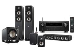 Kotiteatteripaketti Denon AVR-X2800H + Polk Signature Elite 5.1 kaiutinsarja, musta Kotiteatteripaketti Denon AVR-X2800H + Polk Signature Elite 5.1 kaiutinsarja, musta