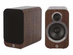 Demo Q Acoustics Q3020i hyllykaiutin, pähkinä Demo Q Acoustics Q3020i hyllykaiutin, pähkinä