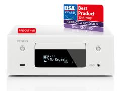 Demo Denon CEOL RCD-N10 mikrosarja preout, valkoinen