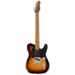 ESP LTD TE-254 DISTRESSED 3-TONE BURST sähkökitara ESP LTD TE-254 DISTRESSED 3-TONE BURST sähkökitara