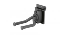 K&M 44160 seinäteline kitaralle, musta, slat wall kiinnitys K&M 44160 seinäteline kitaralle, musta, slat wall kiinnitys