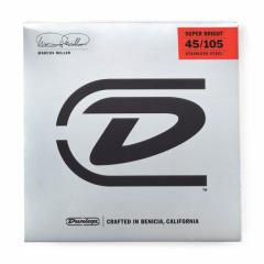 Dunlop bassonkielet MARCUS MILLER 45-105 SUPER BRIGHT Dunlop bassonkielet MARCUS MILLER 45-105 SUPER BRIGHT