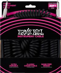 Ernie Ball EB-6044 kierretty instrumenttikaapeli, musta