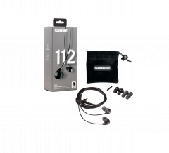 Shure SE112 -nappikuulokkeet, harmaa Shure SE112 -nappikuulokkeet, harmaa