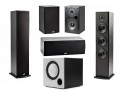 Polk Audio T 5.1-kaiutinsarja Polk Audio T 5.1-kaiutinsarja