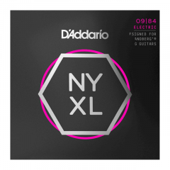 DAddario NYXL Kielisetti 8-kieliselle sähkökitaralle 009-084